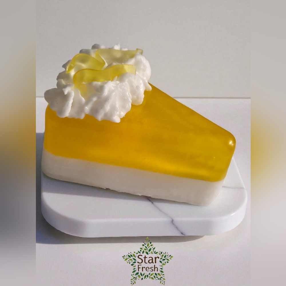(1)Novelty Lemon Meringue Pie Soap